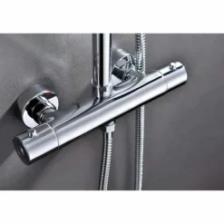 Columna Termostático Ducha Cromo – Londres – Imex – BTL011