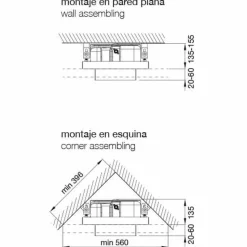 Conjunto Cisterna Empotrada Con Bastidor Estrecho – Drena