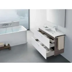 Conjunto Completo Mueble + Lavabo De 90 O 110 Cm – Prisma – Roca