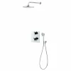Conjunto De Baño-ducha Termostático Empotrable Atlantis Redondo – K130047400 – Galindo