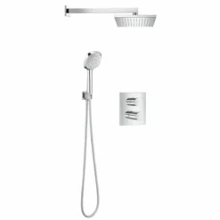 Conjunto De Ducha Termostático Square – T-2000 – Roca