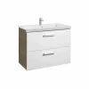 Conjunto De Mueble + Lavabo 80 O 60 Cm – Prisma – Roca