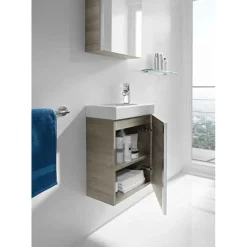 Conjunto De Mueble + Lavabo + Espejo Camerino – Mini – Roca