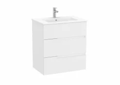 Conjunto De Mueble Base Con Tres Cajones Y Lavabo De Porcelana – Victoria-N – Roca
