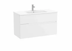 Conjunto De Mueble Base Con Dos Cajones Y Lavabo De Porcelana – Victoria-N – Roca