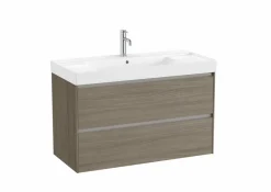 Conjunto De Mueble De Dos Cajones Y Lavabo FINECERAMIC – Ona – Roca
