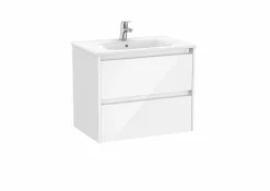 Conjunto De Mueble De Dos Cajones Y Lavabo De Porcelana – Tenet – Roca