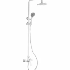 Conjunto Ducha Monomando Luxor Blanco Mate – BDX023/BL – Imex
