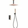 Conjunto Ducha Monomando Empotrado Estocolmo Negro – BDES37-6NOR – Imex