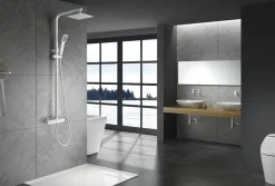Conjunto Ducha Monomando Fiyi Blanco Mate – BDF016/BL – Imex