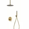 Conjunto Ducha Monomando Empotrado Top Oro Cepilla – GPQ038/OC – Imex