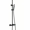 Conjunto Ducha Termostático Line Negro Mate – BTD038/NG – Imex