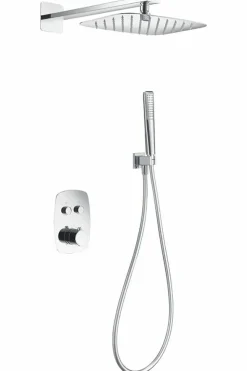 Conjunto Ducha Termostático Empotrado Hidra – GPH035 – Imex