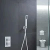 Conjunto Ducha Termostático Empotrado Cíes Blanco -GPC009/BL – Imex