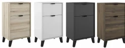 Conjunto Mueble A Suelo 1 Cajon Y 1 Puerta ó 1 Cajon Y 2 Puertas Con Fondo Reducido De 35,5 Cm + Tapa Con Fondo Reducido Midi – Visobath