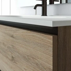 Conjunto Mueble De Baño A Suelo + Lavabo Ceramico Flat – Granada – Visobath