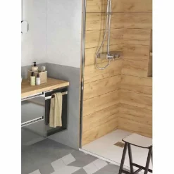 Conjunto Mueble Suspendido 2 Cajones + 1 Cajón Con Toallero Extraible Y Lavabo De Porcelana – Spirit – Salgar
