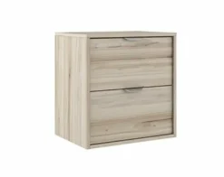 Conjunto Mueble Suspendido 2 Cajones + Tapa Con Fondo Reducido De 35,5 Cm – Midi – Visobath