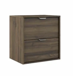Conjunto Mueble Suspendido 2 Cajones + Tapa Con Fondo Reducido De 35,5 Cm – Midi – Visobath