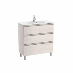 Conjunto Unik Mueble Base Compacto De Tres Cajones Y Lavabo – The Gap – Roca