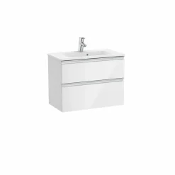 Conjunto Unik Mueble Base Compacto De 2 Cajones Y Lavabo – The Gap – Roca