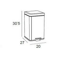 Cubo De Pedal 6L. – Pulido B. Modelo Combis – 6368053 – Manillons Torrent
