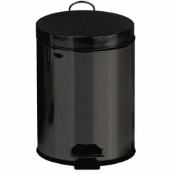 Cubo Pedal 5L – Negro Mate Modelo Combis – 2568081 – Manillons Torrent
