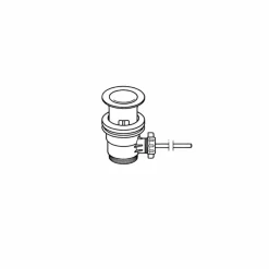 Desagüe Automático Lavabo Bidet Tapón Grande Completo Con Varilla Y Pomo Cobre Envejecido – 47241 – Galindo – LuxCover