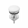 Desagüe Para Lavabo O Bidé Con Tapón Fijo Abierto De Porcelana Ø 72 – Aqua – Roca – A50640390C