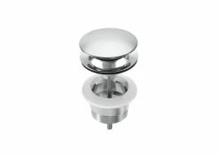 Desagüe Para Lavabo O Bidé Con Tapón Fijo Abierto Cromado – Aqua – Roca – A506403900