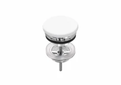 Desagüe Para Lavabo O Bidé Con Tapón Fijo Abierto De Porcelana Ø 72 – Aqua – Roca – A506403962