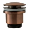 Desagüe Semiautomático Tapón Redondo Cobre Envejecido – Galindo – 48341 – LuxCover