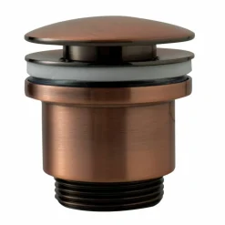 Desagüe Semiautomático Tapón Redondo Cobre Envejecido – Galindo – 48341 – LuxCover