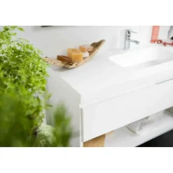 Encimera De SolidCoat Surface Quadra Estándar – Baños10