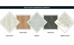 Encimera De Un Seno Integrado 46 Cm Profundidad – Compakt – Salgar