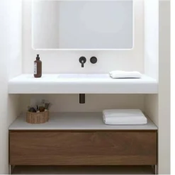 Encimera SolidCoat Surface Clos A Medida Con Seno Life Textura Silken – Baños10