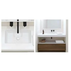 Encimera SolidCoat Surface Clos A Medida Con Seno Life Textura Silken – Baños10