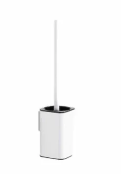 Escobillero De Pared Acabado Blanco Mate Modelo Slim – 2307/2367BM- Manillons Torrent