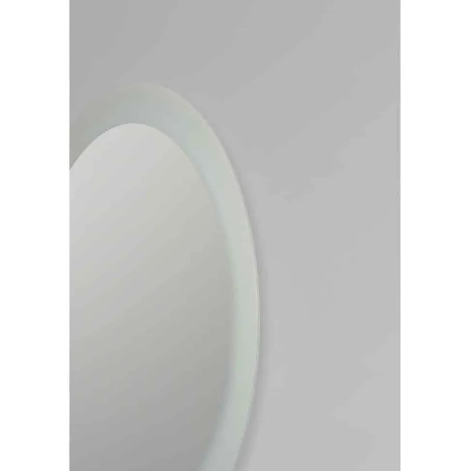 Espejo Redondo Retroiluminado Y Luz Frontal Perimetral Modelo Luna – DecorBath