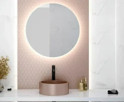 Espejo Redondo Retroiluminado Perimetralmente Modelo Circus – DecorBath