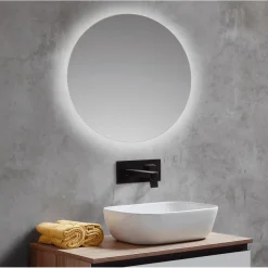 Espejo Redondo Retroiluminado Perimetralmente Modelo Circus – DecorBath