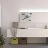 Espejo Retroiluminado Con Luz Frontal Superior Modelo Araban – DecorBath