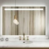Espejo Retroiluminado Con Luz Frontal Y Perimetral Por Detrás Modelo Atlantico – DecorBath