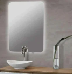 Espejo Retroiluminado Perimetralmente Y Cantos Redondeados Modelo Hydro – DecorBath