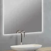 Espejo Retroiluminado Y Luz Frontal Proyectada Perimetralmente Modelo Alhambra – DecorBath