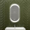 Espejo Retroiluminado Y Luz Frontal Proyectada En La Parte Superior E Inferior Modelo Nixon – DecorBath