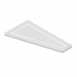 Estante De Ducha Sin Tornillos Ni Pegamento. Shelf Blues Trapezoid Asim Light – Evolux Shelfs -Iz10102 – Estil Gurú