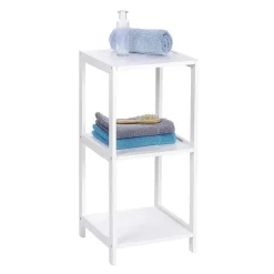 Estantería Con 3 O 4 Repisas, Madera Blanco -Wenko Oslo