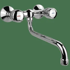 Fregadera Caño Bajo Batería De 15 Estilo Cocinas Colección COCINAS 2152446034 Cromo – GRB Mixers