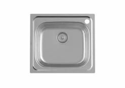 Fregadero De 1 Cubeta De Acero Inoxidable 450x490x160 Mm – Victoria – Roca – A871451A01